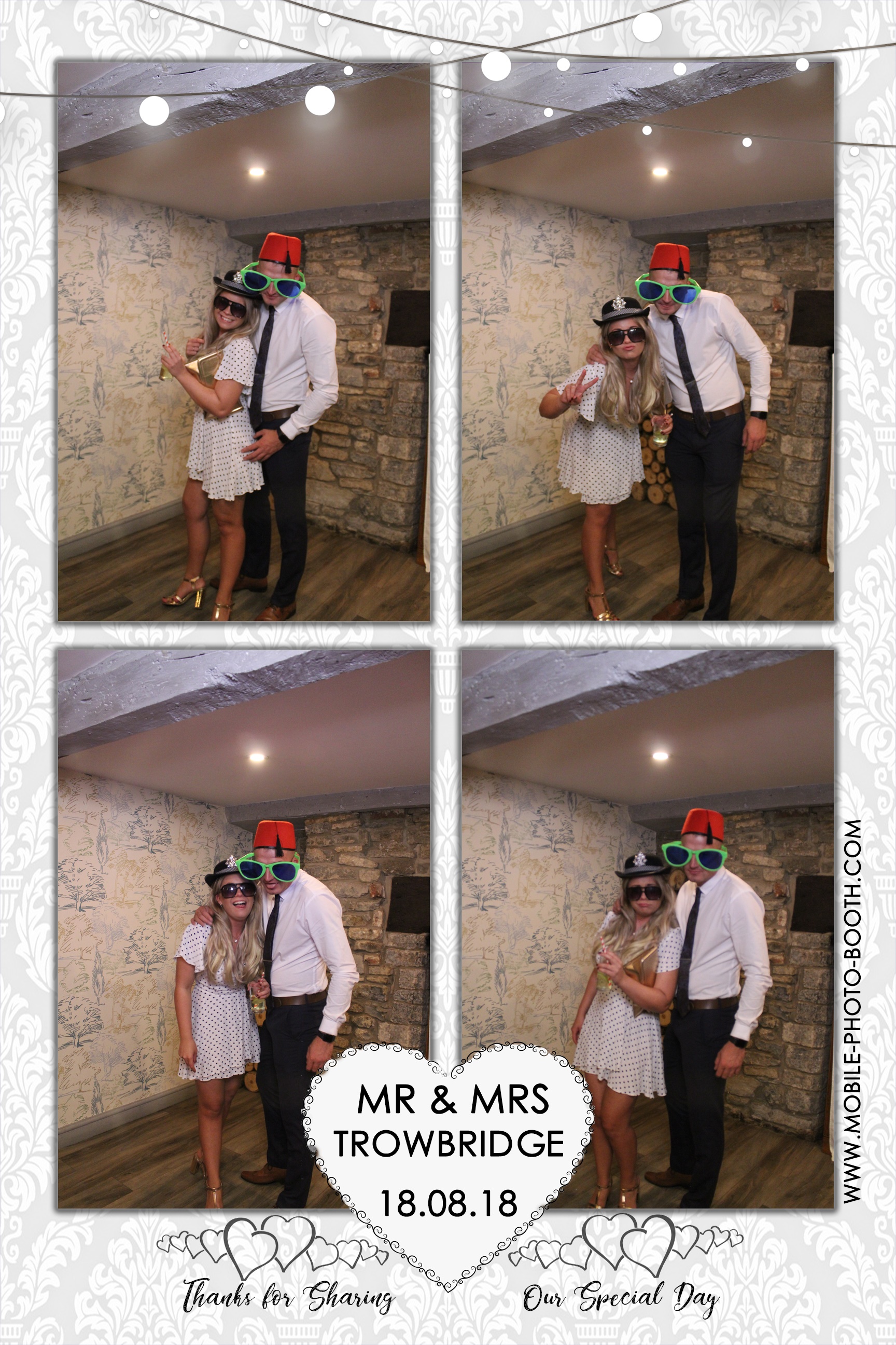 Mr & Mrs Trowbridge | View more photos from the event at images.mobile-photo-booth.com/u/MobilePhotoBoothUK/Mr-Mrs-Trowbridge